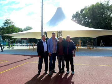 Иван Тотев продължава да увеличава спортните зони в Пловдив