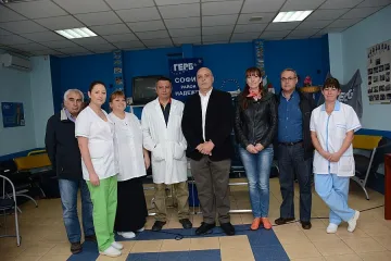 Рекорден брой кръводарители в кампанията на ПП ГЕРБ - район „Надежда"
