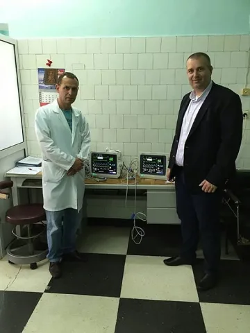 ГЕРБ направи дарение на болница в Ихтиман