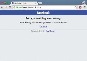Фейсбук се срина