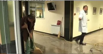 Проливният дъжд наводни онкологията в Шумен