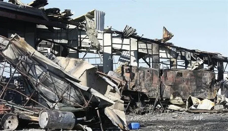 Взрив в службите в Одеса