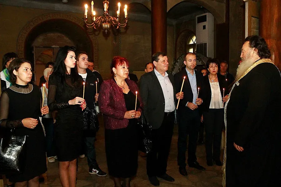 Водосвет за старт на кампанията на ГЕРБ в Павликени