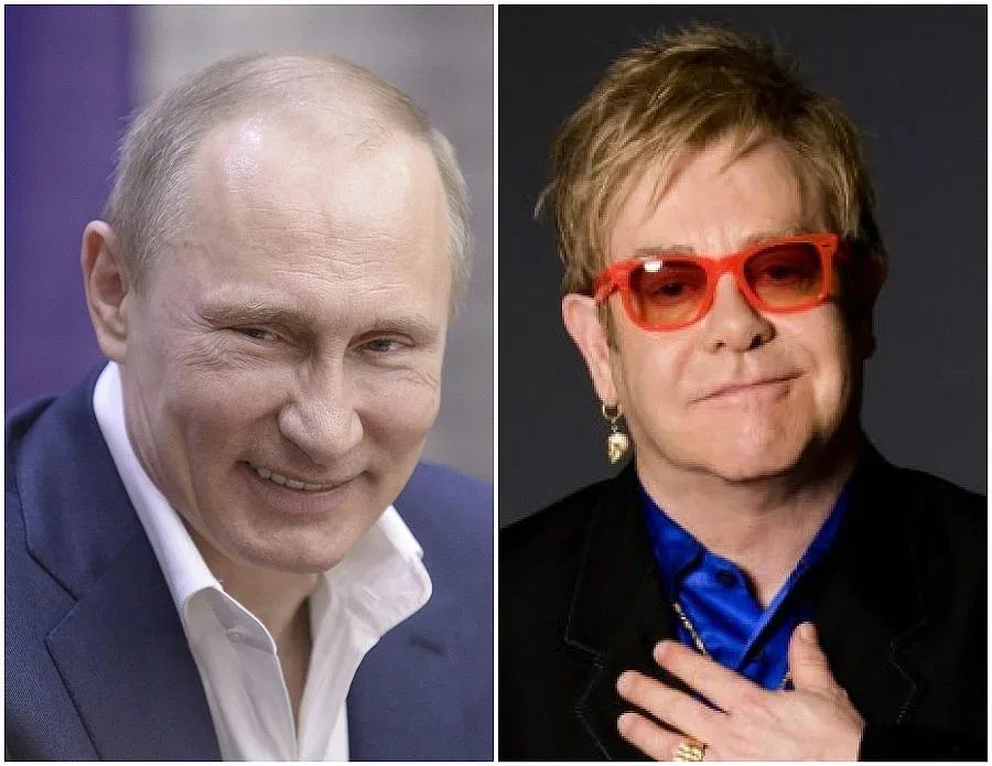 Путин покани официално Елтън Джон