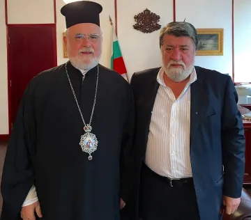 Рашидов и епископ Тихон обсъдиха ремонта на „Св. Александър Невски"