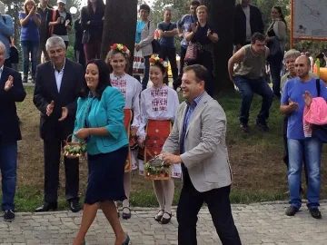 Откриха  обновения парк „Света гора" във Велико Търново