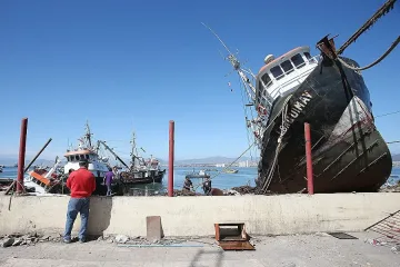 Цунами стигна бреговете на Япония след земетресението в Чили