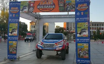 Първи подиум за Hyundai Santa Fe