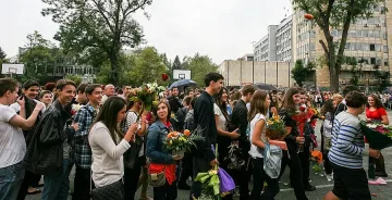 Дарение вместо букети за 15.IX