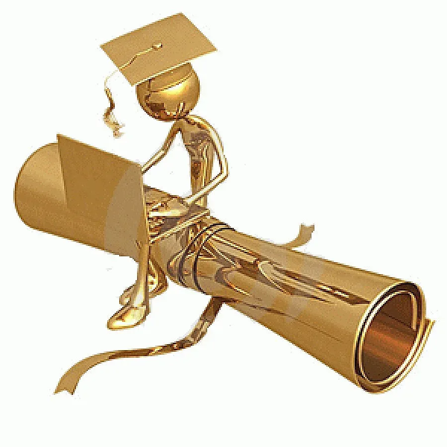 Първата диплома  година по-рано