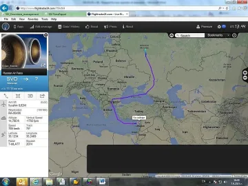 Руски самолет за Сирия е прелетял над България