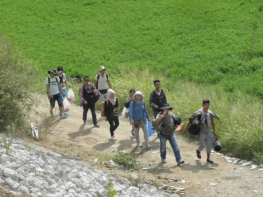 Полицията в Солун арестува българин за трафик на мигранти