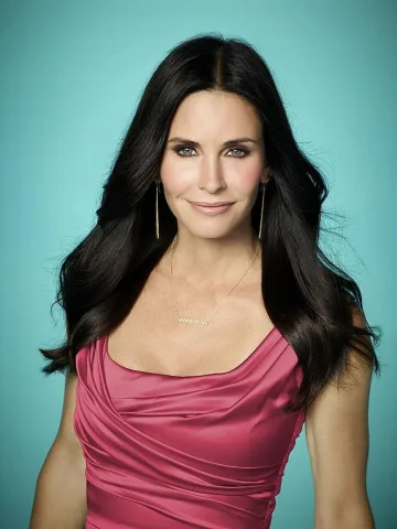 Кортни Кокс вае брадичка с лазер