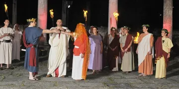 Разградска възстановка на исторически фестивал в Унгария