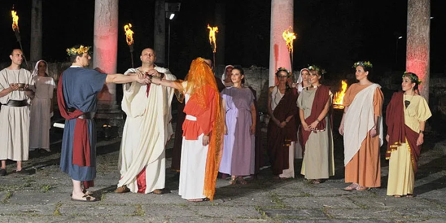 Разградска възстановка на исторически фестивал в Унгария