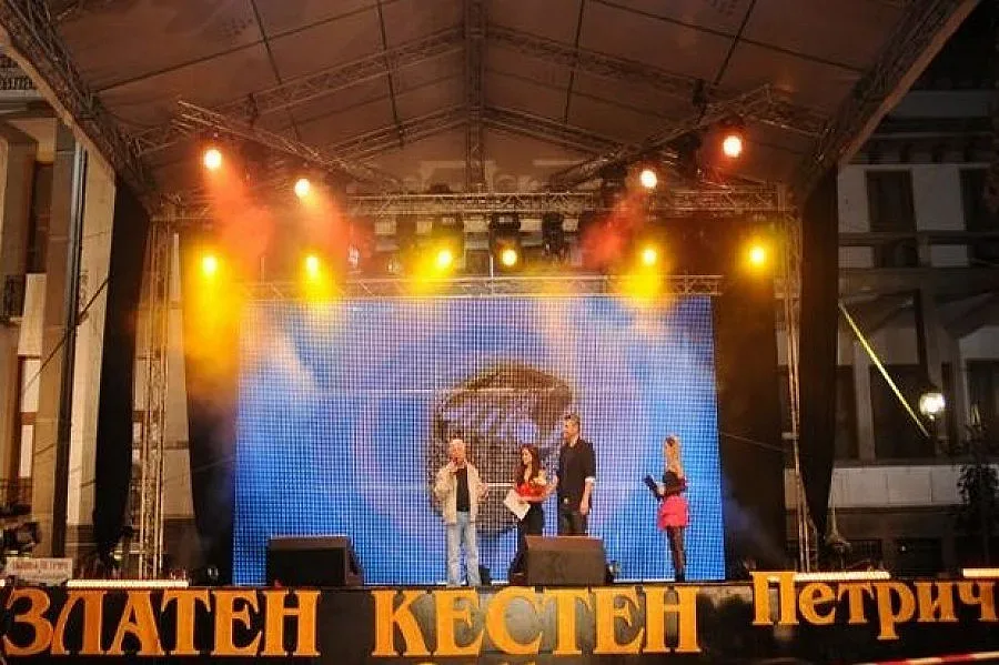 Орлин Горанов и Маргарита Хранова на фестивал в Петрич