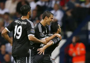 "Челси" победи "Уест Бромич" след голяма драма