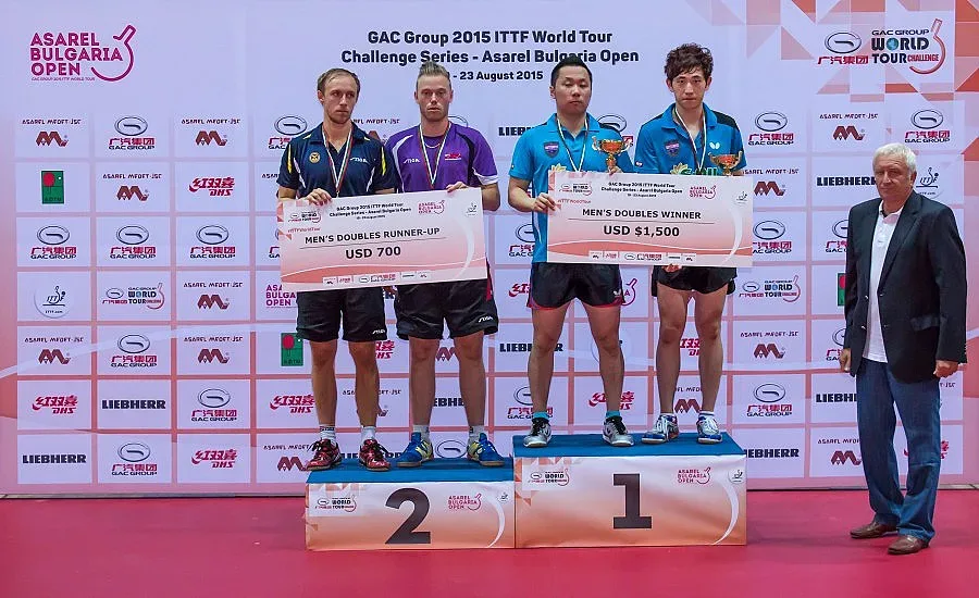 Корея триумфира на финалите на  Международния шампионат по тенис на маса 