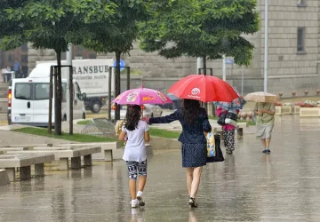 Жълт код за гръмотевични бури и обилни валежи 