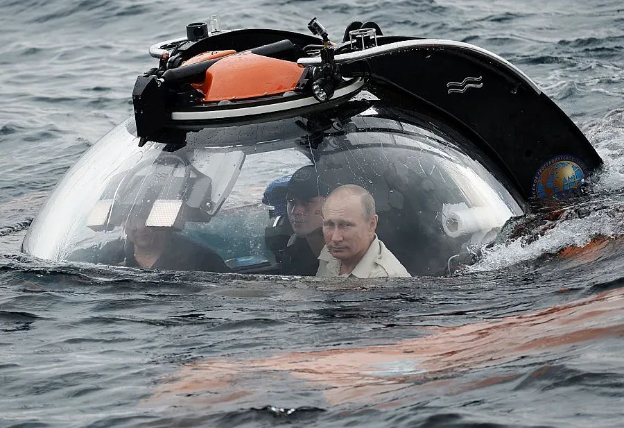 Путин се спусна на дъното на Черно море