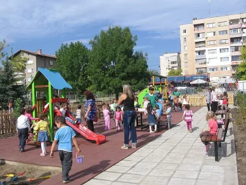 Два нови парка и площад в Монтана