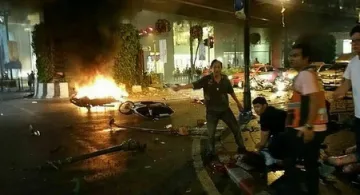 Експлозия в Банкок, има жертви (ВИДЕО)