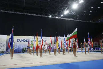 Красен Кралев даде старт на Световната купа  по художествена гимнастика