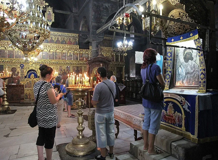 Курбан за здраве в Бачковския манастир