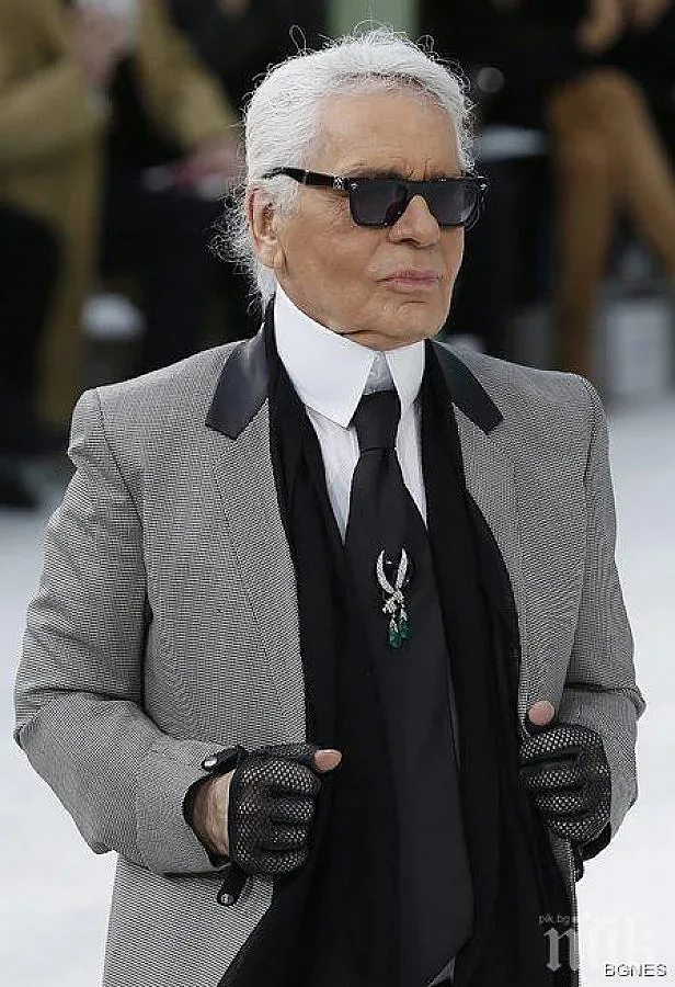 Лагерфелд с костюм на 37 градуса