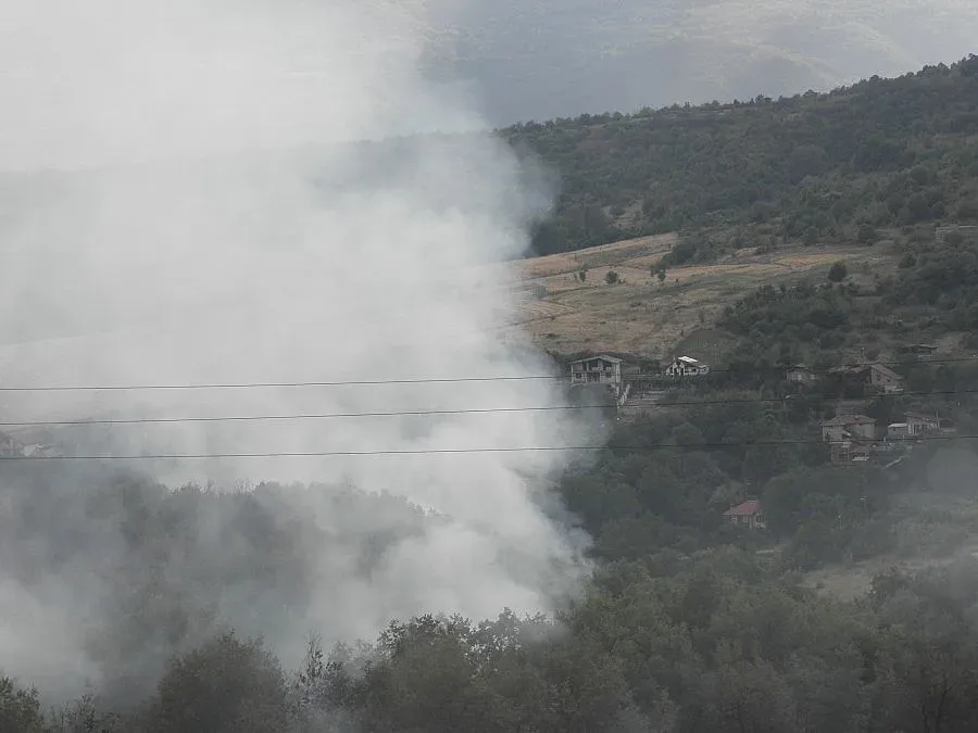 МВР: Къмпингуващи запалили пожара в Слънчев бряг