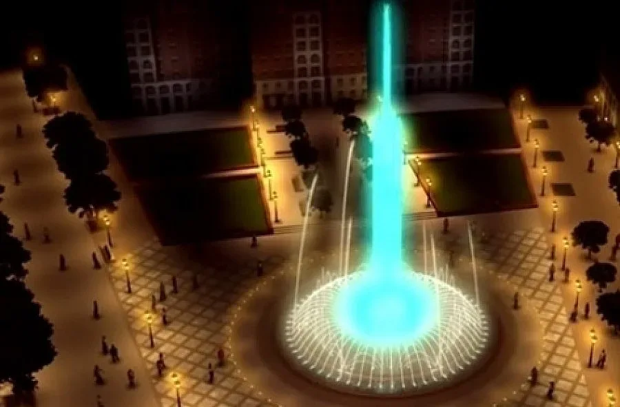 Страхотно първо видео от Варненския фонтан