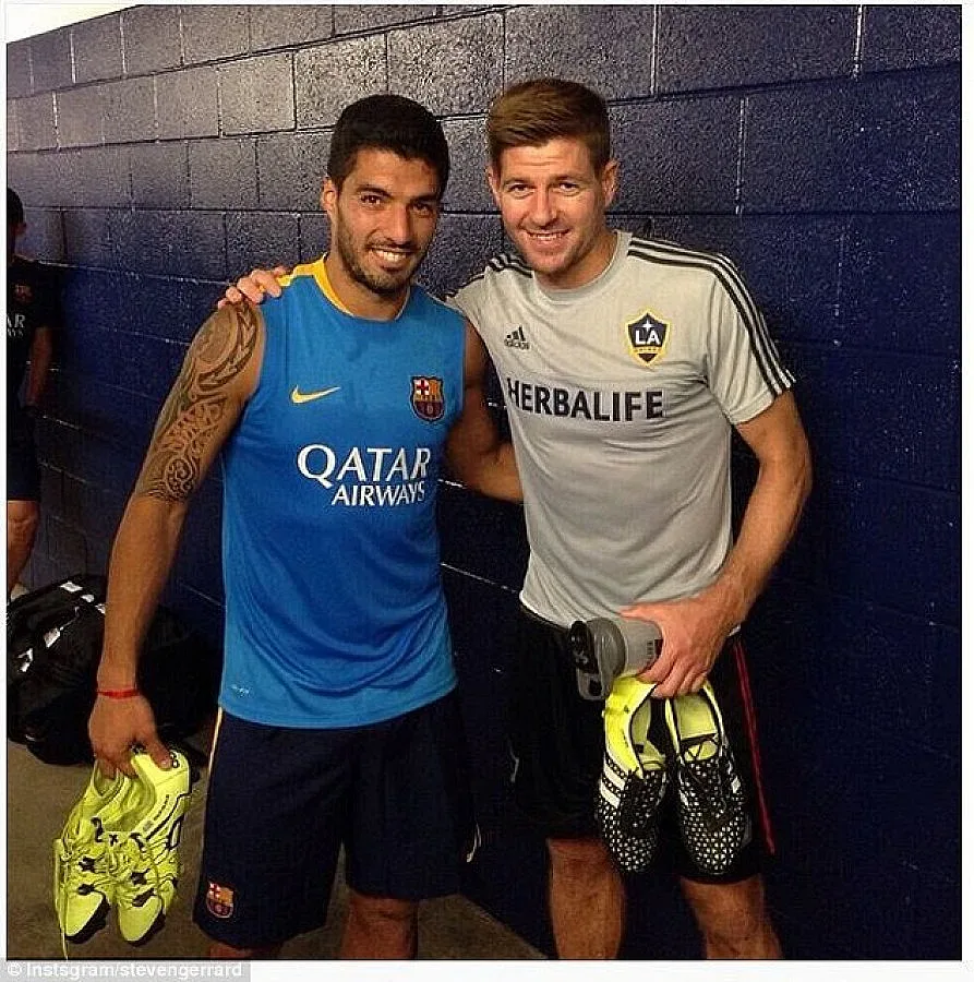 "Барселона" на Суарес победи "Галакси" на Джерард