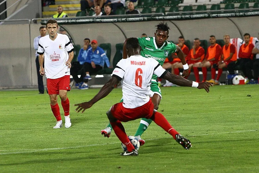 Шок, "Лудогорец" аут от Европа