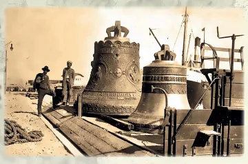 Разтоварвали са камбаните на „Св.Александър Невски” във Варна през 1909