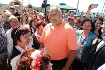 Бойко и Василева откриха нова алея