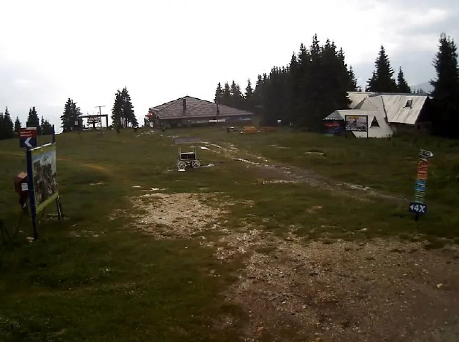 Градушка се изсипа в Пампорово