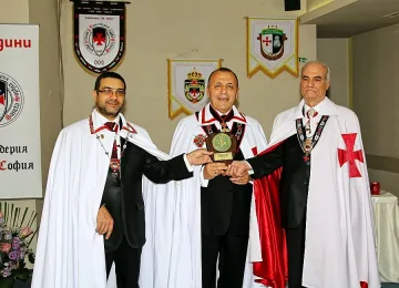 Тамплиери празнуват 10 г. рицарство 