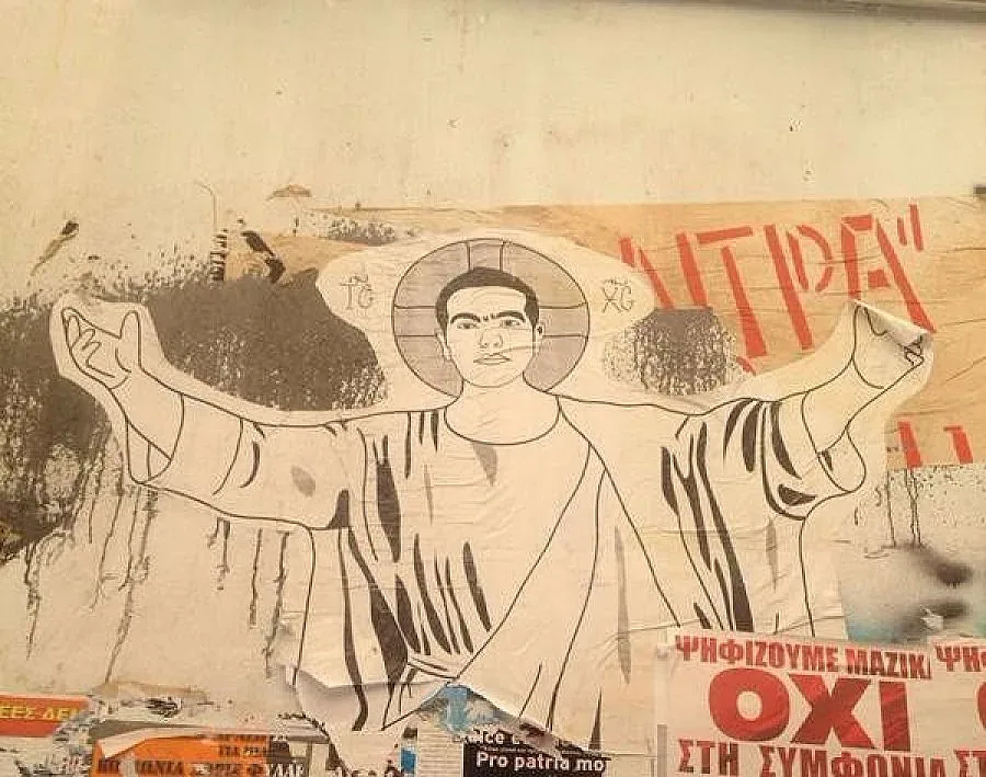 Ципрас като бог, "не" поведе в референдума