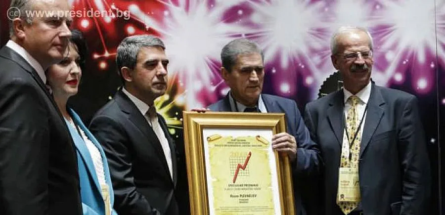 Плевнелиев - Европейска личност на годината