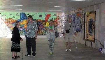 Откриха "музикален подлез" днес в София (СНИМКИ)