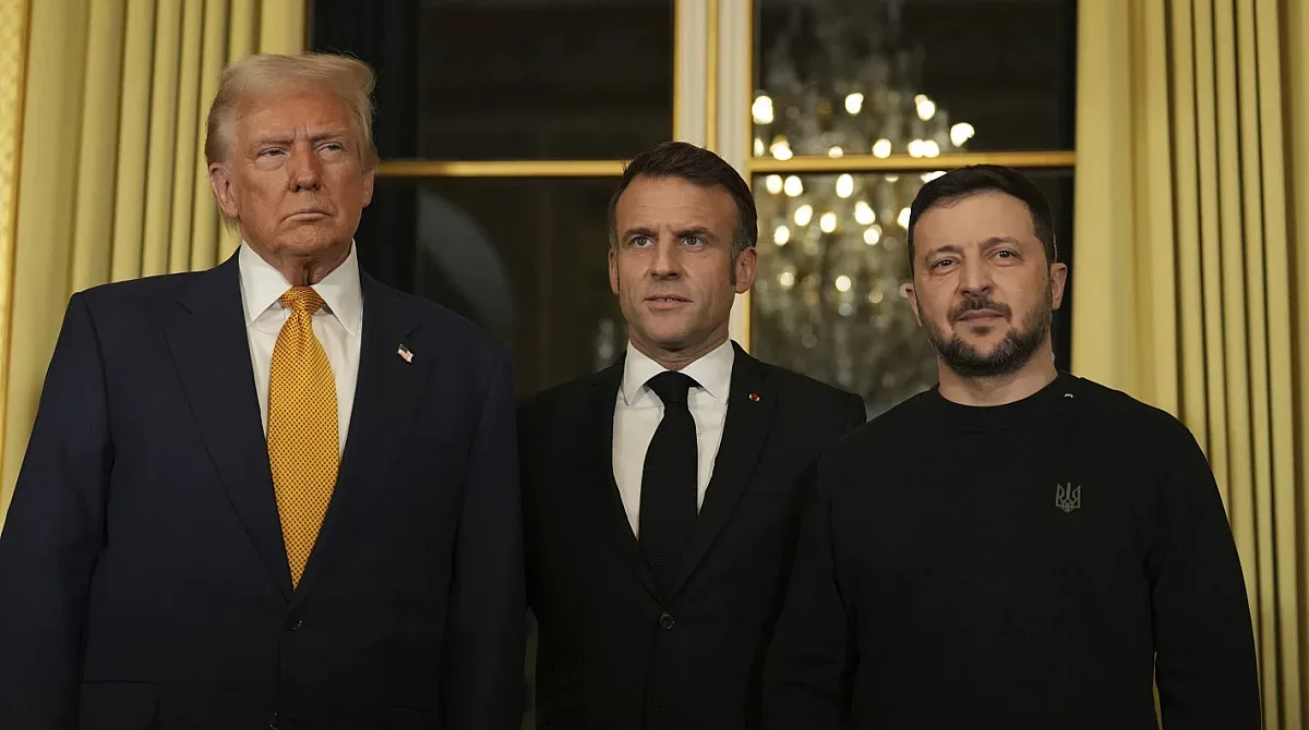 Напрежение! Тръмп се среща със Зеленски при Макрон