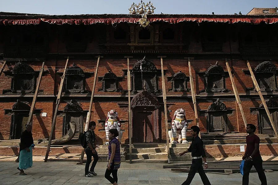 "Историческо наследство на Непал преди 7.9"