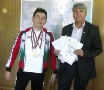 Алпай Ибрям с три златни медала по канадска борба за хора с увреждания