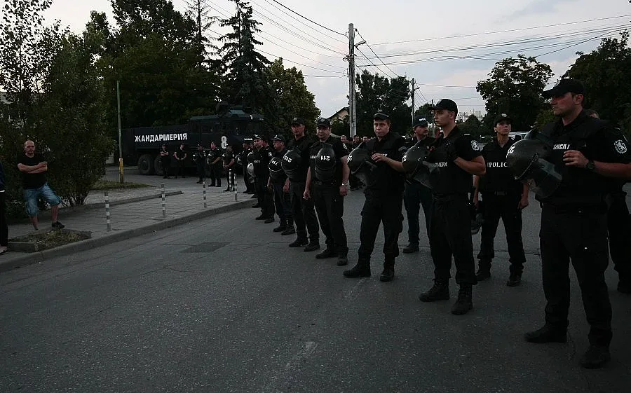 Малоброен протест в "Орландовци"