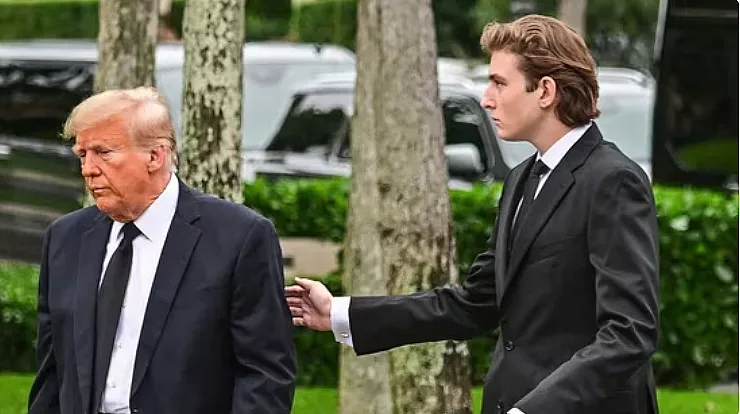 Мрежата кипи! Тръмп с изненадващо решение за сина си (Видео)