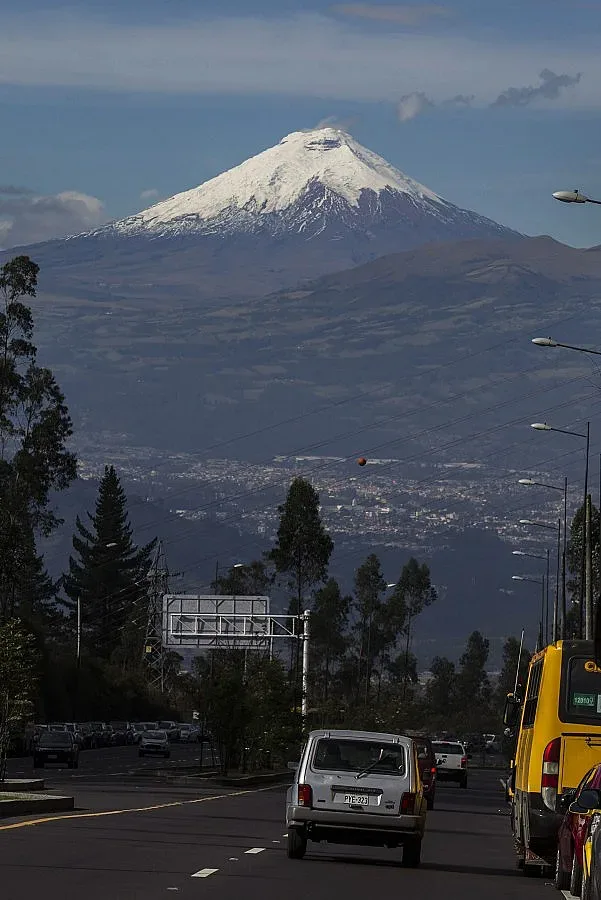 Вулкан застрашава столицата на Еквадор