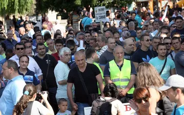 Продължава протестът на служителите на МВР 