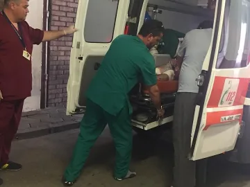 Решават дали да транспортират пострадал от Анево в чужбина