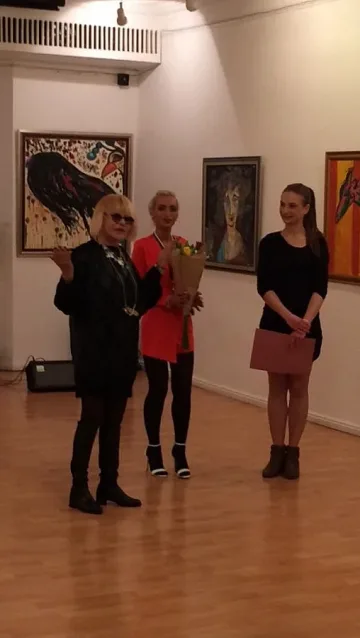 Ивет Горанова откри изложба в Лондон