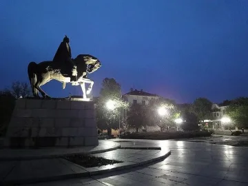 Биха ученик с метален конус в класната стая